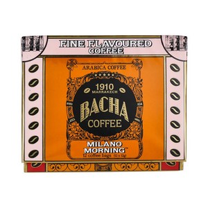 BACHA COFFEE 밀라노 모닝 커피 기프트박스, 12g, 12개입, 2개