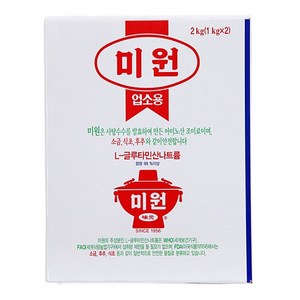 대상 업소용 미원, 1kg, 4개