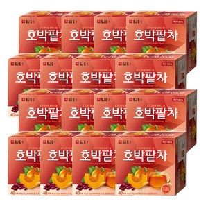 담터 호박팥차 40T 16개 1박스/티백차 침출차, 1.5g, 40개입