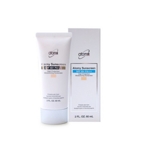 애터미 선크림 베이지 SPF50+ PA+++, 60ml, 2개