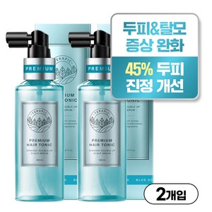 테라픽 가려운 두피 프리미엄 헤어토닉 시너지 더블 업 블루, 2개, 160ml