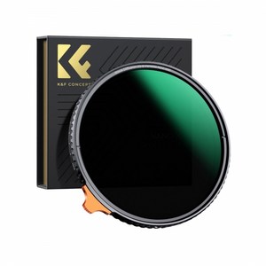 케이앤에프컨셉 NANO-X 블랙미스트 1 / 4 + 가변 ND2-ND400 2 in 1 렌즈필터 8K AGC Glass 52mm