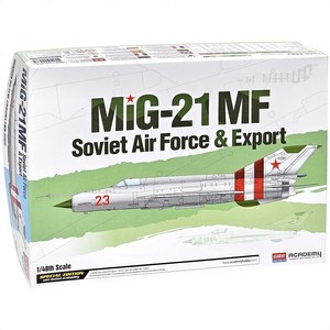 조립 MiG-21MF 소련공군형 수출형 12311 정품 아카데미과학 프라모델, 1개