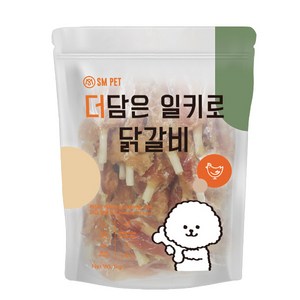 더담은 일키로 애견간식 1kg 닭갈비, 1개