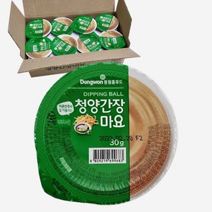 동원 청양간장마요 디핑소스 30g, 32개