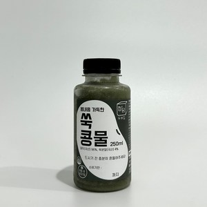 [정담두부집] HACCP 100%국산콩 쑥콩물 (냉동), 5개, 250ml