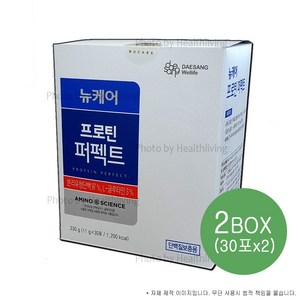 뉴케어 프로틴퍼펙트 330g(11g x 30포), 330g, 2개