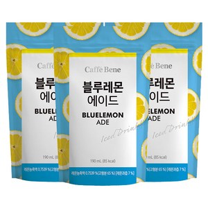 카페베네 블루레몬에이드, 190ml, 20개