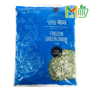 쪽파 글로벌 냉동 슬라이스 1kg, 1개, 단품