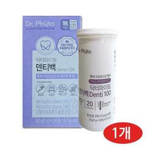 [정품] 닥터파이토 덴티백 1g x 30정 닥터파이토덴티백, 1개