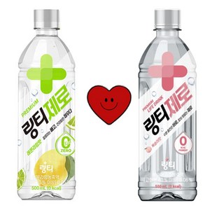 링티 제로 복숭아6개+라임6개 총12개, 12개, 500ml