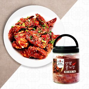 여수 장가남도 양념 꽃게장 1kg (8 마리) -인증, 1개