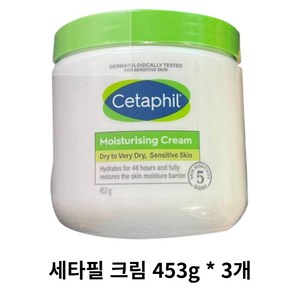 세타필 모이스춰라이징 크림, 453g, 3개