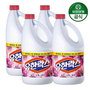 유한락스 후로랄, 2L, 4개