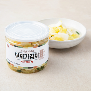 [부자가] HACCP 키즈백김치 100% 국산 아기김치 어린이 유아반찬, 1개