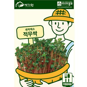 아시아종묘 씨앗 새싹 적무싹 1kg, 1개