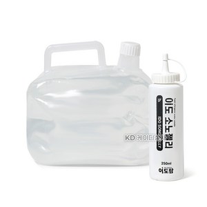 이도팜 소노젤리 투명 블루 5L +250ml 공병 소노겔 초음파젤 ECG, 1개