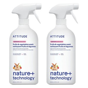 에티튜드 과일 & 채소 세정제 무향, 800ml, 2개