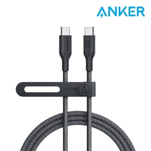 앤커 PD 140W USB C to C타입 고속충전 케이블, 90cm, 블랙, 1개