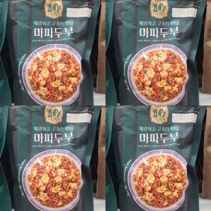 피코크 매콤하고 고소한 양념 마파 두부 400g 냉장, 4개