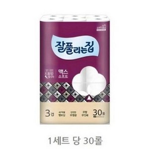 잘풀리는집 맥스소프트 화장지, 30m, 2세트, 30개