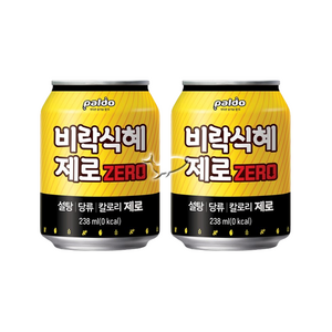 팔도 비락식혜 제로, 238ml, 10개