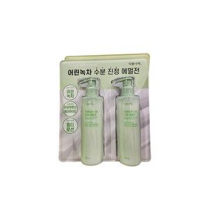 식물나라 어린녹차 수분진정 에멀젼 200ML, 1세트, 400ml