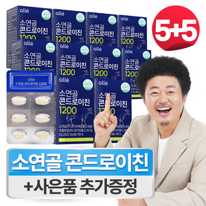 알레 소연골 콘드로이친 1200 식약처 인증 HACCP, 10박스, 60정