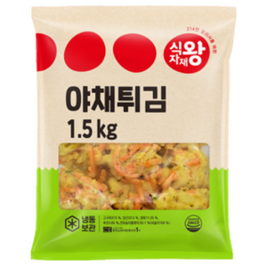 식자재왕 야채튀김 1.5kg, 1개