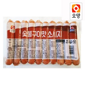 사조오양 숯불구이맛 소시지 1kg, 1개