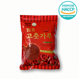 일초 고춧가루 1kg (베트남산80% 중국산20%) 매운 혼합 고춧가루, 고운 가루, 1개