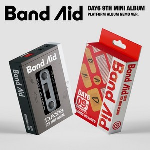 데이식스 (DAY6) / Band Aid 미니앨범 9집 PLATFORM ALBUM (버전선택/CD아님/JYPK1882), Rock Band 블랙 플랫폼 Ve