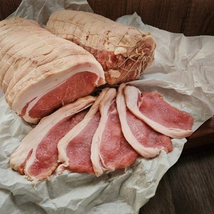 [살루메리아] 영국식 백 베이컨(British Back bacon) 250g 1팩, 10개