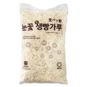 눈꽃 생빵가루 2kg 습식빵가루 새우튀김 돈까스 일식튀김, 1개