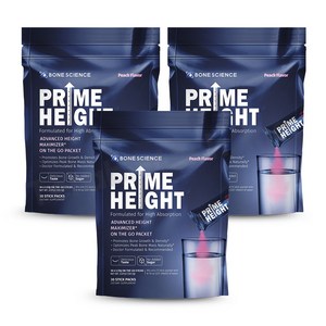 미국 본사이언스 프라임하이트 파우더 Pime Height, 피치맛, 3개