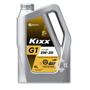 킥스 KIXX G1 5W-30 4L 가솔린엔진오일, 1개, 5w30