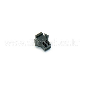 JST SMP-02V-B()C, 1개, 블랙