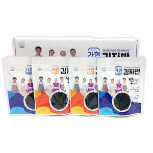 [ 김수미 밥은먹고다니냐 김자반 4종 ] 김자반 새우 멸치 X 2개 + 김자반 오리지널 X 2개, 1개, 35g