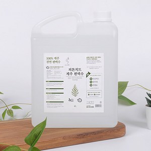 숲에서 피톤치드 제주 편백수 4리터, 4L, 1개