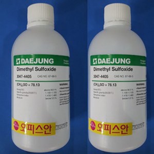 디메틸설폭사이드 (EP) 500G (ko) Dimethyl sulfoxide, DAE-EP, 1통, 500ml