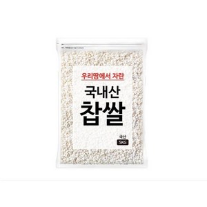 국내산 찹쌀, 5kg, 1개