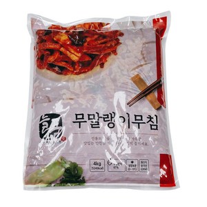 늘품 무말랭이무침, 4kg, 1개