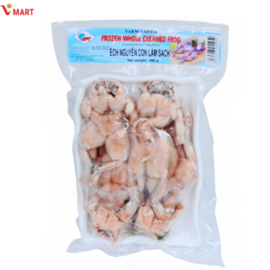 Vmat 베트남 냉동 식용 개구리 thit ech nguyen con 450g, 1개