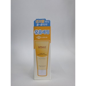 셀퓨전씨 포어 썬 클렌징 폼, 150ml, 1개