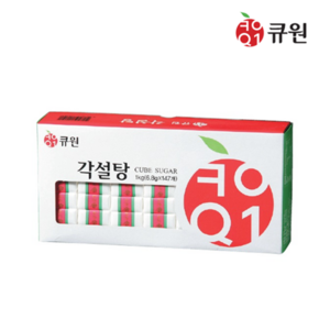 삼양사 큐원 각설탕 1kg (147t) 1box, 1개