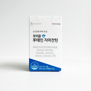 토비콤 루테인 지아잔틴 15g, 30정, 3개