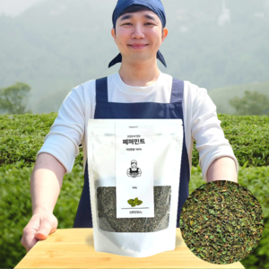 반듯한청년 페퍼민트 티 차 원물 리필팩 세척 건조, 100g, 1개입, 1개