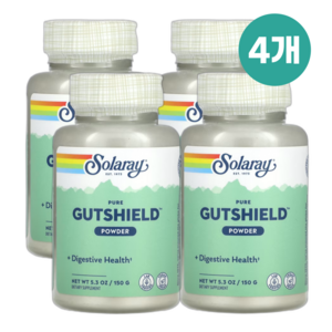 솔라레이 것쉴드 거트쉴드 거쉴드 GutShield 파우더 150g 고약사 가루 4통, 4개