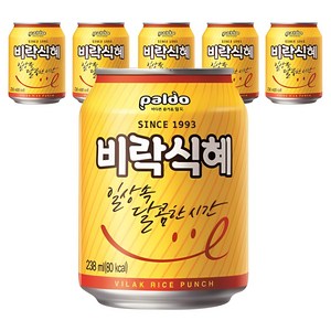 팔도 비락식혜, 238ml, 18개