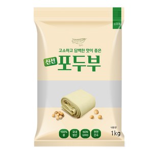 포두부1kg 두부면 건두부 두부국수 두부피 면두부, 1kg, 1개